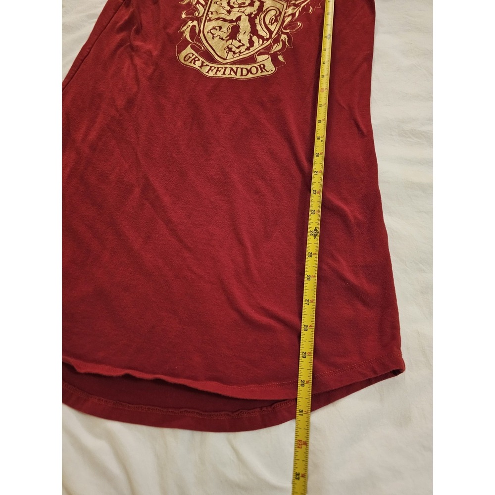 Harry Potter Gryffindor Shirt Dress Women Small Red Gold Universal Studios - Picture 4 of 6